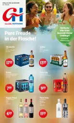 Gazetka promocyjna Getraenke Hoffmann - Prospekte - Gazetka - ważna od 28.06 do 28.06.2025 - strona 1 - produkty: coca-cola, cola, decke, doppio passo, elle, flasche, gin, natur, passo, pils, pilsener, rel, Selters, Three Sixty, Ti, veltins, vodka, ZTE