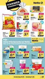 Gazetka promocyjna Netto - Woche 35 - Gazetka - ważna od 31.08 do 31.08.2024 - strona 21 - produkty: auer, brötchen, burger, eier, eis, femeg, filet, fisch, fische, frischkäse, gin, gouda, joghur, joghurt, Käse, kräuter, Limburger, magnum, mccain, milch, Milchbrötchen, natur, oder kräuter, quark, Ria, scholl, speisequark, Ti
