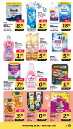 Gazetka promocyjna Netto - Woche 35 - Gazetka - ważna od 31.08 do 31.08.2024 - strona 25 - produkty: Alwa, Always, Bebe, Discreet, duschgel, Einweggrill, febreze, Finish, grill, hundesnack, hundesnacks, kraft, lenor, lenor waschmittel, lufterfrischer, Nassnahrung, pril, sheba, snack, snacks, spülmaschinen, spülmaschinentabs, spülmittel, Ti, Trockennahrung, vernel, vita, vitakraft, waschmittel, weichspüler, whiskas