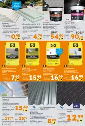 Gazetka promocyjna - Gazetka - ważna od 07.06 do 07.06.2025 - strona 16 - produkty: Bau, Bona, brie, Carport, Clin, eimer, eis, Hohlkammerplatte, korn, latte, Reibeputz, reis, sac, Scheibenputz, spachtel, Terrassenüberdachung, Ti, wasser, Wellplatte, Zement