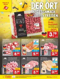 Gazetka promocyjna Netto Marken-Discount - Filial-Angebote - Gazetka - ważna od 09.09 do 09.09.2023 - strona 14 - produkty: bestpreis, braten, brustfilet, eis, filet, fleisch, geschnetzeltes, gulasch, hackfleisch, kasseler, lachs, mac, mais, minutenschnitzel, ndk, pute, reis, rind, rinder, rinder-hackfleisch, rinderhackfleisch, schinken, schnitten, schnitzel, schwein, suppe, Ti, wein, wurst, Zelt