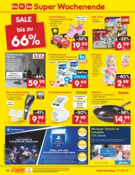 Gazetka promocyjna Netto Marken-Discount - Filial-Angebote - Gazetka - ważna od 09.09 do 09.09.2023 - strona 40 - produkty: auto, backofen, bodenstaubsauger, buch, eis, elle, ente, erde, haarschneider, handschuhe, herdarten, kraft, Laufen, lays, LEGO®, ndk, Ofen, pfanne, PlayStation, Puppe, Rauch, reis, schuhe, sony, Spiele, staubsauger, Ti, tisch, wok