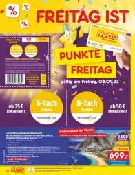 Gazetka promocyjna Netto Marken-Discount - Filial-Angebote - Gazetka - ważna od 09.09 do 09.09.2023 - strona 42 - produkty: angebot, banane, bananen, bestpreis, buch, coupon, deutschlandcard, discount, eduscho, eis, erde, guthabenkarte, gutschein, gutscheine, mac, marken-discount, milch, natur, ndk, pril, rama, Rauch, reis, reiseveranstalter, Tchibo, Ti, uhr, wein