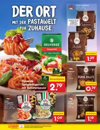 Gazetka promocyjna Netto Marken-Discount - Filial-Angebote - Gazetka - ważna od 09.09 do 09.09.2023 - strona 48 - produkty: auer, dauertiefpreis, eis, elle, erde, fertiggericht, fusilli, ndk, pasta, reis, sauce, saucen, spaghetti, teigwaren, Ti, tiefpreis, tomate, tomaten, tomatensauce, tradizionale, tricolore