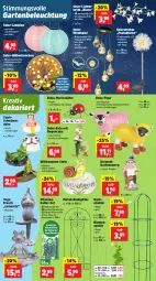Gazetka promocyjna Thomas Philipps - Gazetka - ważna od 24.05 do 24.05.2025 - strona 4 - produkty: akku, auto, beleuchtung, blume, blumen, Cap, Draht, elle, ente, Frosch, Garten, Gummistiefel, käfer, Kette, leds, leine, LG, lichterkette, Mantel, pflanze, pflanzen, Schal, Ti, tisch, Yo