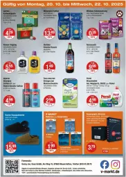 Gazetka promocyjna Vmarkt - Prospekte - Gazetka - ważna od 22.10 do 22.10.2025 - strona 24 - produkty: alkohol, alle artikel ohne dekoration, alpecin, angebot, angebote, auer, beutel, bohne, bohnen, cin, coffein, dekoration, dell, Discreet, eis, flasche, früchte, Früchte Punsch, jacobs, je 1-liter-flasche, kaes, kaffee, katzennahrung, kleiner feigling, leine, megaperls, Mode, mövenpick, mövenpick kaffee, pantolette, persil, portionsbeutel, rama, ramazzott, ramazzotti, ring, shampoo, telefon, Ti, waschmittel, whiskas, zott