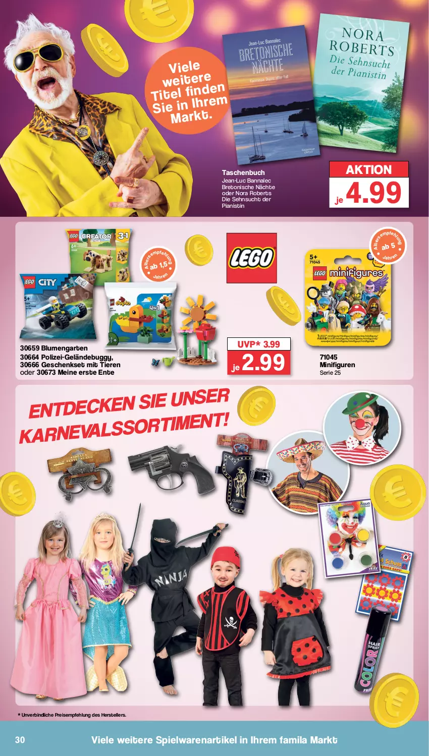 Aktueller Prospekt Famila - Prospekte - von 15.01 bis 20.01.2024 - strona 30 - produkty: blume, blumen, buch, Buggy, eis, elle, ente, Garten, geschenkset, reis, spielwaren, Tasche, taschen, Taschenbuch, teller, Ti, Tiere