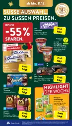 Gazetka promocyjna AldiSud - IN ZWEI WOCHEN - Gazetka - ważna od 16.12 do 16.12.2023 - strona 11 - produkty: alle artikel ohne dekoration, bahlsen, Becher, bourbon, caramel, cola, comtess, dekoration, Dr. Oetker, eis, elle, gin, grütze, kirsch, Kirschgrütze, langnese, LG, magnum, marzipan, milka, milka schokolade, oreo, pudding, reis, ring, sahne, schoko, schokolade, Schornsteinfeger, teller, Ti, vanille, viennetta, zitrone, ZTE