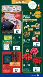 Gazetka promocyjna AldiSud - IN ZWEI WOCHEN - Gazetka - ważna od 16.12 do 16.12.2023 - strona 23 - produkty: aldi, angebot, Blüte, buch, dell, elle, gin, gutschein, hama, Holz, Holz-Puzzle, Kalanchoe, Kette, Kinder, kulturtopf, lichterkette, Mode, orchidee, Puzzle, schnitten, Sport, Ti, tisch, topf, Weihnachtsstern, Wichtel