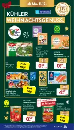 Gazetka promocyjna AldiSud - IN ZWEI WOCHEN - Gazetka - ważna od 16.12 do 16.12.2023 - strona 6 - produkty: alle artikel ohne dekoration, backfisch, butter, dekoration, eis, elle, filet, filets, fisch, fische, Fischer, iglo, kräuter, kräutern, lachs, lachsfilet, lachsfilets, LG, natur, nuss, oro di parma, reis, Schere, spinat, teller, Ti, tisch, tomate, tomaten, ZTE