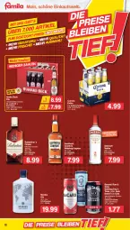 Gazetka promocyjna Famila - Prospekte - Gazetka - ważna od 09.07 do 09.07.2022 - strona 12 - produkty: bacardi, bacardi rum, ball, blended scotch, blended scotch whisky, cola, corona, corona extra, eis, flasche, gin, jack daniel, liqueur, pils, reis, rum, scotch, scotch whisky, smirnoff, Southern Comfort, Ti, tonic, vodka, whiskey, whisky
