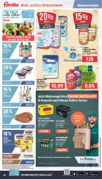 Gazetka promocyjna Famila - Prospekte - Gazetka - ważna od 09.07 do 09.07.2022 - strona 24 - produkty: angebot, angebote, beutel, bier, cola, Dr. Oetker, elle, flasche, folgemilch, frucht, glasflasche, goldmarie, LG, milch, natur, nuk, püree, roba, rwe, Schal, Schale, schorle, spirituosen, Tchibo, Ti, vita