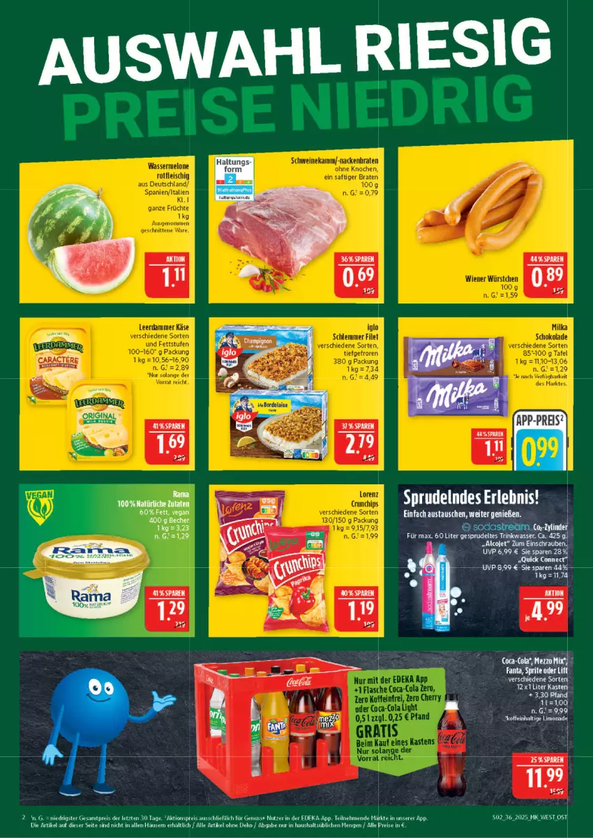Aktueller Prospekt Marktkauf - Prospekt - von 31.08 bis 06.09.2025 - strona 2 - produkty: aktionspreis, aust, deka, eis, nuss, reis, Sprudel, tee, Ti, wasser, ZTE