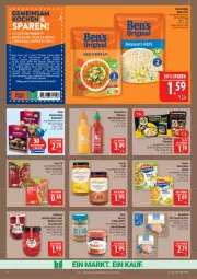 Gazetka promocyjna Marktkauf - Prospekt - Gazetka - ważna od 06.09 do 06.09.2025 - strona 22 - produkty: backmischung, basmati, basmati-reis, Becher, Belmandel, Ben’s Original, butter, chili, chorizo, eintopf, eis, erdnuss, filet, filets, fisch, flasche, gelee, gin, knorr, knorr fix, konfitüre, konfitüre extra, mandel, nuss, nusspli, paella, reis, sauce, Sriracha, thunfisch, thunfisch filets, Ti, topf, Yo, zentis, ZTE, zucker