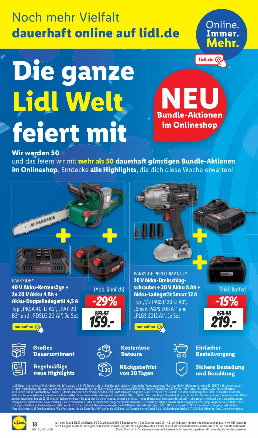 Aktueller Prospekt Lidl - Aktionsprospekt - von 30.05 bis 03.06.2023 - strona 20 - produkty: angebot, angebote, buch, decke, eier, eis, elle, erde, Fotobuch, gsw, korb, ndk, reis, ring, Ti, usb, ZTE