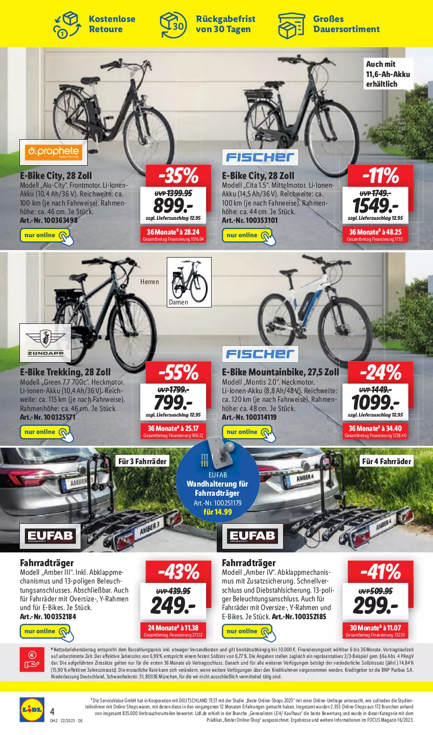 Aktueller Prospekt Lidl - Aktionsprospekt - von 30.05 bis 03.06.2023 - strona 56 - produkty: akku, Amber, auer, dell, eis, elle, erde, Fahrrad, mac, magazin, Mode, ndk, Rauch, reis, rwe, Ti