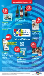 Gazetka promocyjna Lidl - Aktionsprospekt - Gazetka - ważna od 03.06 do 03.06.2023 - strona 21 - produkty: angebot, Brei, buch, eis, elle, erde, Fotobuch, gutschein, LG, preisvorteil, Rauch, reis, spirituosen, Surf, Ti, usb, vodafone, wein, weine