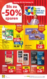 Gazetka promocyjna Lidl - Aktionsprospekt - Gazetka - ważna od 03.06 do 03.06.2023 - strona 8 - produkty: bohne, bohnen, Bona, eis, elle, Meister, Milbona, ndk, Schal, Schale, teller, Ti, waschmittel