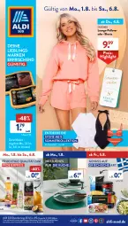 Gazetka promocyjna AldiSud - NÄCHSTE WOCHE - Gazetka - ważna od 06.08 do 06.08.2022 - strona 1 - produkty: aldi, angebot, angebote, auto, bier, decke, eis, ente, frucht, küche, nuss, Pullover, reis, shorts, Ti