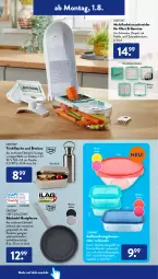 Gazetka promocyjna AldiSud - NÄCHSTE WOCHE - Gazetka - ważna od 06.08 do 06.08.2022 - strona 10 - produkty: aldi, aufbewahrungsbox, bratpfanne, brot, Crofton, crofton®, decke, Deckel, dell, edelstahl, elle, flasche, herdarten, LG, mikrowelle, Mode, obst, pfanne, schüssel, spülmaschinen, Ti, trinkflasche