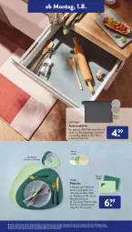 Gazetka promocyjna AldiSud - NÄCHSTE WOCHE - Gazetka - ważna od 06.08 do 06.08.2022 - strona 11 - produkty: alle artikel ohne dekoration, besteck, dekoration, dell, eis, elle, geschirr, gin, Mode, reis, Serviette, Ti, Untersetzer, ZTE