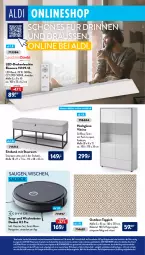 Gazetka promocyjna AldiSud - NÄCHSTE WOCHE - Gazetka - ważna od 06.08 do 06.08.2022 - strona 16 - produkty: aldi, alle artikel ohne dekoration, angebot, angebote, auer, aust, Bank, Bau, decke, deckenleuchte, dekoration, eis, erde, gin, hochglanz, led-deckenleuchte, Leuchte, möbel, ndk, Outdoor-Teppich, reis, Ria, rwe, sitzbank, Stier, teppich, Ti, uhr, vitrine
