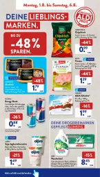 Gazetka promocyjna AldiSud - NÄCHSTE WOCHE - Gazetka - ważna od 06.08 do 06.08.2022 - strona 5 - produkty: aldi, alpro, ariel, ariel waschmittel, Becher, chips, chipsfrisch, drink, eis, energy drink, erfrischungsgetränk, ferrero, finesse, funny-frisch, getränk, grill, hähnchenbrust, herta, joghur, joghurt, kirsch, milch, milch-schnitte, mövenpick, natur, Ofen, Pods, red bull, reis, Schal, Schale, soja, Ti, waschmittel, ZTE, zucker