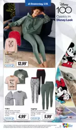 Gazetka promocyjna Lidl - Aktionsprospekt - Gazetka - ważna od 07.10 do 07.10.2023 - strona 31 - produkty: Bau, baumwolle, disney, eis, gin, leggings, schnitten, shirt, Sweatshirt, T-Shirt, Ti, weck, wolle