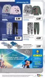 Gazetka promocyjna Lidl - Aktionsprospekt - Gazetka - ważna od 07.10 do 07.10.2023 - strona 33 - produkty: axe, Bad, Bau, baumwolle, Brei, decksohle, disney, eier, eis, gin, Hausschuhe, hose, Kinder, leggings, Pullover, reis, schuhe, Sweathose, Ti, weck, wolle