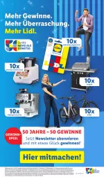 Gazetka promocyjna Lidl - Aktionsprospekt - Gazetka - ważna od 07.10 do 07.10.2023 - strona 59 - produkty: Bad, crivit, E-Bike, E-Bikes, eis, gasgrill, Germ, gewinnspiel, grill, gutschein, gutscheine, mac, Meister, Monsieur Cuisine, silvercrest, Ti