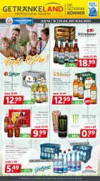 Gazetka promocyjna Getraenkeland - Gazetka - ważna od 15.04 do 15.04.2023 - strona 1 - produkty: alkohol, Alwa, auer, coca-cola, cola, elle, Faktu, fanta, getränk, getränke, lichtenauer, Lübzer, mineralwasser, monster, Monster Energy, pils, premium pils, sprite, störtebeker, tee, Ti, wasser