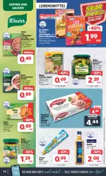 Gazetka promocyjna Combi - Prospekte - Gazetka - ważna od 21.10 do 21.10.2023 - strona 14 - produkty: beutel, Brühe, Dr. Oetker, eis, feinschmecker, filet, filets, fisch, flasche, knorr, knorr fix, kuchen, Kühne, lebensmittel, leine, maggi, natur, natura, rapsöl, reis, sauce, saucen, saupiquet, senf, Soße, suppe, suppen, suppenliebe, thomy, thunfisch, Ti, Töpfchen, ZTE