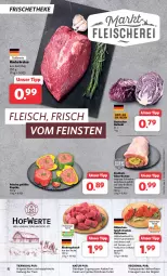 Gazetka promocyjna Combi - Prospekte - Gazetka - ważna od 21.10 do 21.10.2023 - strona 4 - produkty: ananas, braten, brokkoli, creme, eis, ente, fleisch, gouda, grill, Grillkäse, gulasch, hähnchenbrust, Halloumi, Käse, lachs, natur, paprika, rind, rinder, rinderbraten, rindergulasch, rotkohl, schnitten, schwein, schweine, Ti, Tiere, wein, weine, würfel