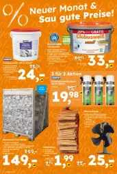 Gazetka promocyjna  - Gazetka - ważna od 10.01 do 10.01.2026 - strona 2 - produkty: Anfeuerholz, batterie, batterien, brie, buch, eimer, eis, elle, Finish, Heu, Holz, Kamin, Kaminholz, kraft, Ofen, Ofenventilator, Rauch, ring, sac, spachtel, Ti, tisch, ventilator