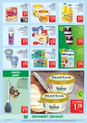 Gazetka promocyjna Marktkauf - Prospekt - Gazetka - ważna od 02.08 do 02.08.2025 - strona 17 - produkty: aktionspreis, auer, Becher, deka, dessert, direktsaft, edelstahl, ehrmann, eimer, eis, elle, flasche, gin, hilcona, HP, kartoffel, kartoffelsalat, mac, monte, nuss, pasta, Pinsel, reis, rel, saft, sahne, salat, Sauerrahm, schlagsahne, schmand, Soße, spülmaschinen, Ti, valensina, vanille, ZTE, zucker