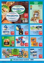 Gazetka promocyjna Marktkauf - Prospekt - Gazetka - ważna od 02.08 do 02.08.2025 - strona 18 - produkty: aktionspreis, Becher, bifi, bismarck, braten, braun, champignon, champignons, champignons braun, deka, doppelrahmstufe, eis, gabel, gin, goldsteig, Hausmacher, hering, homann, Käse, käsescheiben, mac, marinade, mozzarella, nuss, philadelphia, quäse, reinert, reis, rel, ring, schwein, schweine, Ti, wein, weine, ZTE