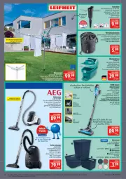 Gazetka promocyjna Marktkauf - Prospekt - Gazetka - ważna od 02.08 do 02.08.2025 - strona 38 - produkty: akku, auto, Bad, Bau, Behälter, beutel, bodenstaubsauger, edelstahl, ente, Heu, HP, hygienefilter, korb, lamm, led-licht, leifheit, leine, Reinigung, staubbeutel, staubsauger, Stielsauger, Teleskop, Ti, tisch, tragegriff, tuc, wandhalterung, wäschekorb, wäscheschirm, Wischtuchpresse