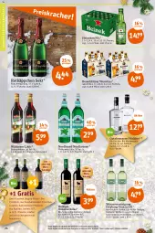 Gazetka promocyjna Tegut - Angebote der Woche - Gazetka - ważna od 24.12 do 24.12.2022 - strona 26 - produkty: alkohol, alkoholische getränke, asti, beko, Benediktiner, bier, bio, doppio passo, eis, flasche, getränk, getränke, gin, heineken, himbeer, kräuter, likör, Müller, Müller-Thurgau, natur, nordbrand, olaz, osborne, passo, pfeffer, pils, primitivo, Reinigung, rotkäppchen, rotwein, sekt, tempranillo, Ti, trauben, wein, weissbier, Weißwein, wilthener