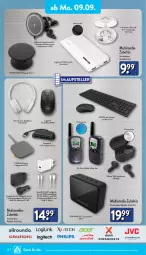 Gazetka promocyjna Aldi Nord - Von Montag - Gazetka - ważna od 14.09 do 14.09.2024 - strona 18 - produkty: acer, adapter, Bank, deka, dell, elle, gin, grundig, HP, kopfhörer, ladegerät, ladekabel, lautsprecher, logitech, Maus, Mode, Philips, PopGrip, powerbank, rel, Ria, smartphone, spee, Tastatur, teller, Ti, tisch, usb, ZTE