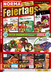 Gazetka promocyjna Norma - Norma - Gazetka - ważna od 27.12 do 27.12.2021 - strona 14 - produkty: Bau, Bebe, clementinen, dekoration, eier, eis, elle, ente, , filet, fleisch, früchte, gin, hackfleisch, hackfleisch gemischt, Konifere, kräuter, küche, Küchen, Kugel, lebensmittel, mandel, mandeln, natur, oder kräuter, paprika, regal, reis, rezept, Ria, rind, rindfleisch, rotkohl, Schal, Schale, schwein, schweine, schweinefilet, Ti, tiefpreis, tomate, weihnachten, wein, weine