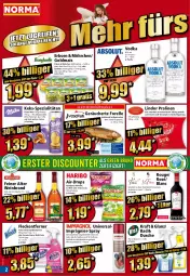 Gazetka promocyjna Norma - Norma - Gazetka - ważna od 27.12 do 27.12.2021 - strona 2 - produkty: aqua, Bad, cassis, cola, creme, dusche, eis, elle, erbsen, , flasche, fleckentferner, forelle, geschenkpackung, Goldmais, keks, kraft, kühlregal, lindor, lindt, mais, mint, pralinen, regal, reis, rel, rouge, rwe, sac, Spezi, tender, Ti, vodka, wasser, wein, weinbrand