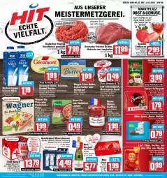 Gazetka promocyjna Hit - Prospekte - Gazetka - ważna od 11.02 do 11.02.2023 - strona 1 - produkty: Alwa, Becher, beere, beeren, beutel, bonne maman, braten, brut, brut dargent, bugles, butter, chips, Doritos, eis, erdbeere, erdbeeren, flasche, fleisch, frische milch, frucht, Früh Kölsch, géramont, gerolsteine, gerolsteiner, glasflasche, gulasch, hackfleisch, hackfleisch gemischt, joghur, joghurt, jungbullen, kaffee, kaffeepads, Käse, knorr, knorr fix, konfitüre, mam, mascarpone, meggle, Meister, melitta, milch, mineralwasser, Mon Chéri, natur, obst, Ofen, pizza, reis, rel, rind, ritter, ritter sport, sahne, Sahnejoghurt, salat, Schal, Schale, Schmelzkäse, schwein, schwein und rind, senseo, snack, Sport, Sprudel, steiner, Streichzart, Ti, vom schwein und rind, wagner, wasser, weihenstephan, wein, zott, ZTE