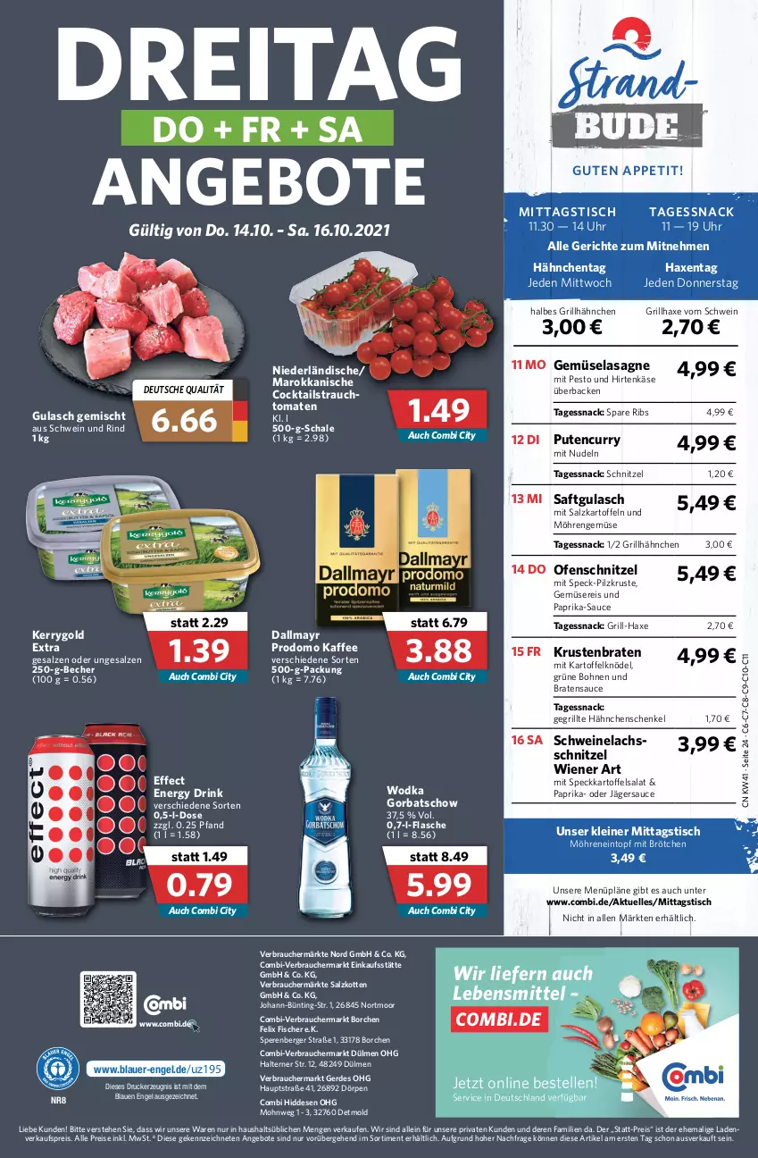 Aktueller Prospekt Combi - Prospekte - von 11.10 bis 16.10.2021 - strona 24