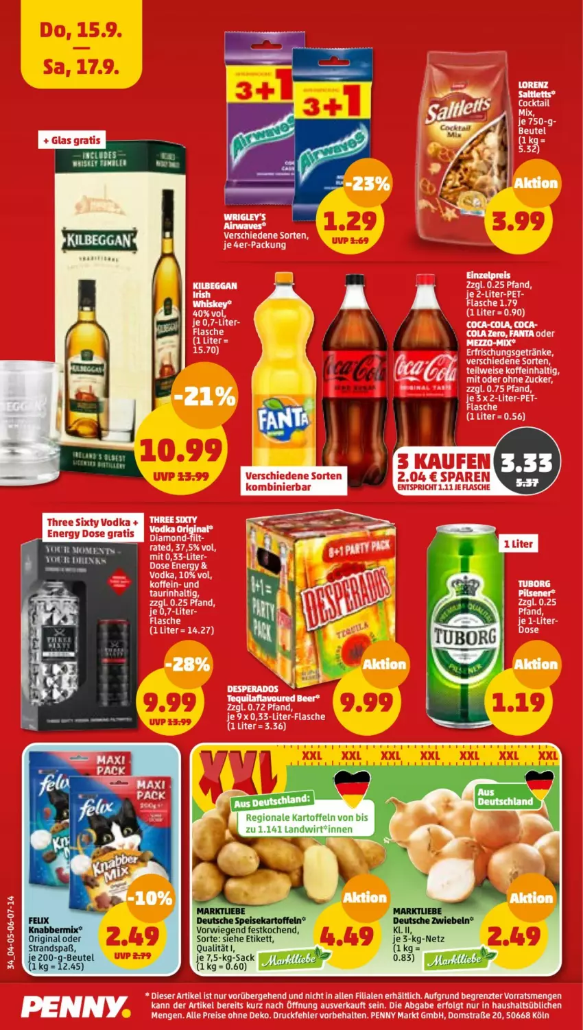 Aktueller Prospekt Penny - Prospekte - von 12.09 bis 17.09.2022 - strona 34 - produkty: Alwa, Bau, beutel, elle, gin, kartoffel, kartoffeln, LG, sac, Ti