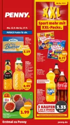 Gazetka promocyjna Penny - Prospekte - Gazetka - ważna od 17.09 do 17.09.2022 - strona 1 - produkty: eis, fanta, fanta oder, flasche, granini, Heu, meggle, reis, salz, tee, Ti