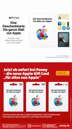 Gazetka promocyjna Penny - Prospekte - Gazetka - ważna od 17.09 do 17.09.2022 - strona 17 - produkty: Apple, Spiele, tee, telefon, Ti, uhr