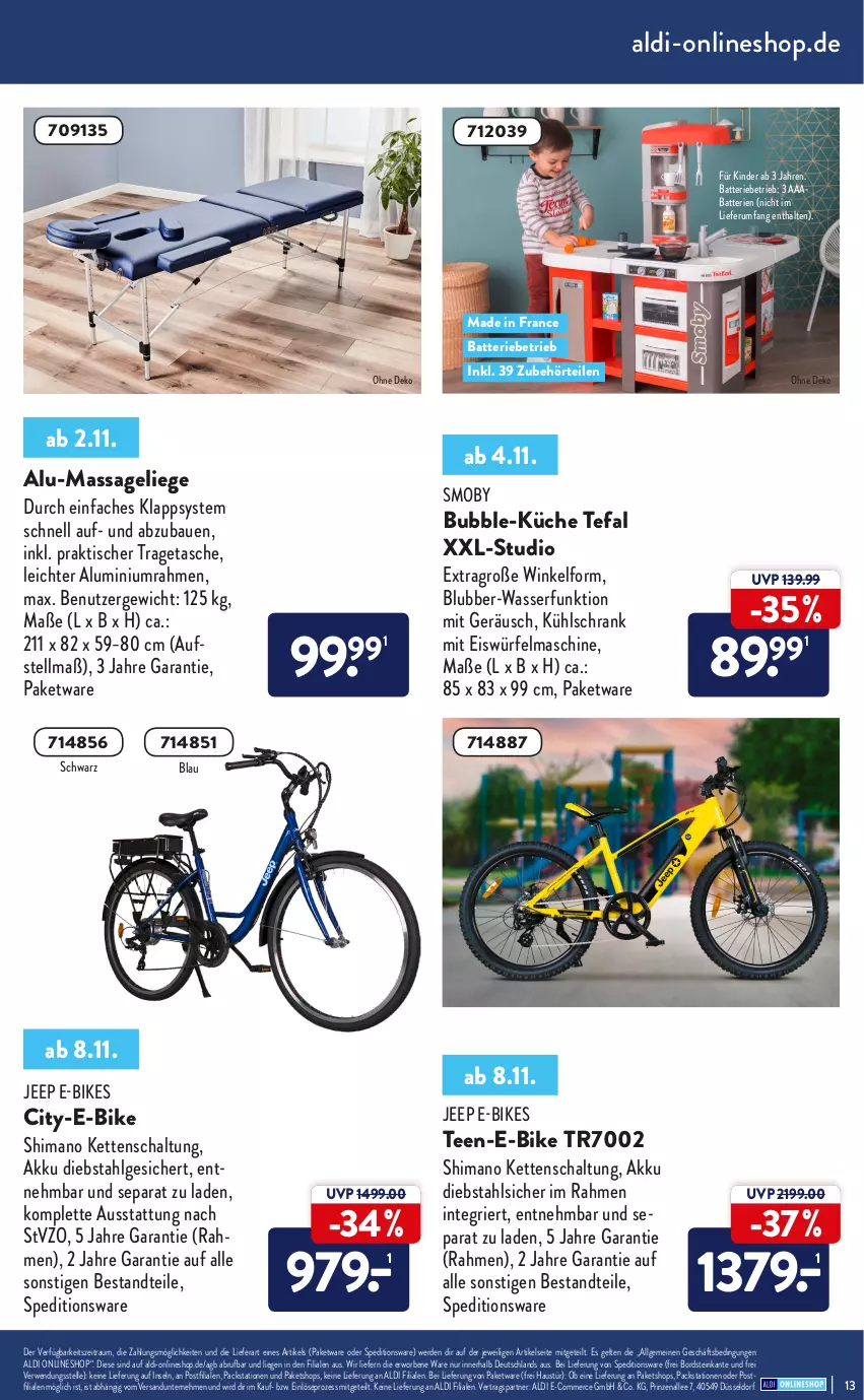 Aktueller Prospekt Aldi Nord - Aldi-Onlineshop - von 02.11 bis 30.11.2021 - strona 13