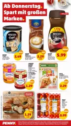 Gazetka promocyjna Penny - Prospekte - Gazetka - ważna od 21.05 do 21.05.2022 - strona 38 - produkty: beutel, bohne, bohnen, Cap, cappuccino, cerealien, cin, creme, eis, eiskaffee, frucht, kaffee, kakao, konfitüre, krüger, landliebe, LG, merl, natur, nescafe, tee, Ti, zucker