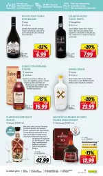 Gazetka promocyjna Lidl - Beste Weine für jeden Anlass - Gazetka - ważna od 31.01 do 31.01.2023 - strona 17 - produkty: Bad, Bau, Becher, bourbon, braun, Bumbu, creme, eis, eisbecher, elle, flasche, frucht, gewürz, Gläser, Holz, irish cream, karamell, kokos, korb, leine, likör, limo, ndk, rum, rwe, sahne, saro, schoko, schokolade, spirituosen, Tawny Port, Ti, vanille, versandkostenfrei, wein, weine