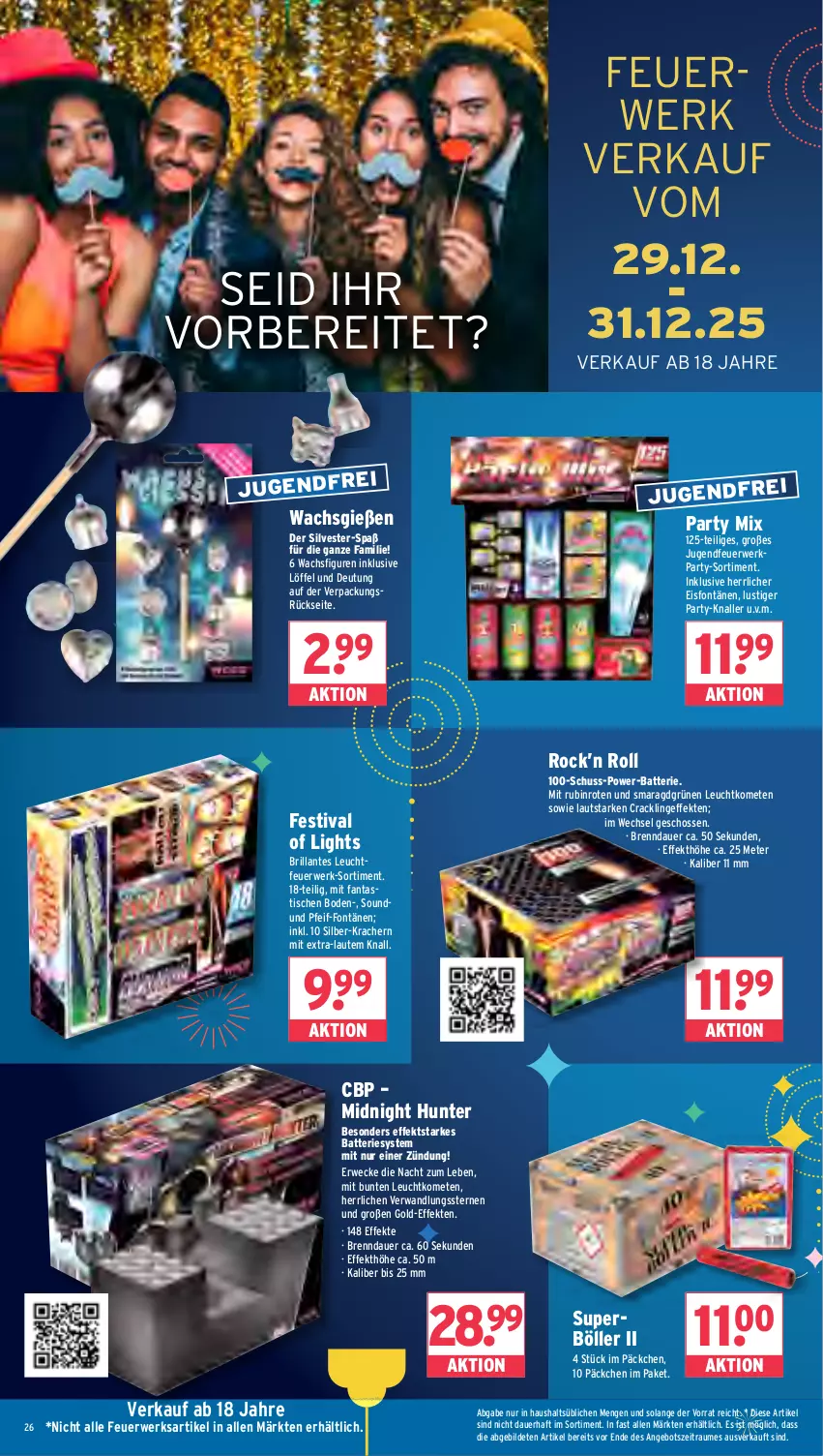 Aktueller Prospekt Wasgau - von 22.12 bis 27.12.2025 - strona 26 - produkty: angebot, asti, auer, batterie, eis, fanta, Feuerwerksartikel, Jugendfeuerwerk, kracher, Leuchtfeuerwerk, Löffel, Lusti, Rubin, rwe, Ti, tisch, weck